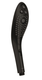 Черная насадка для душа Womanizer Wave фото в интим магазине Love Boat