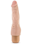 Телесный вибратор-реалистик с шипиками в основании Mr. Skin Cock Vibe 4 - 20,3 см. фото в интим магазине Love Boat