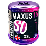 Презервативы Maxus XXL увеличенного размера - 15 шт. фото в интим магазине Love Boat