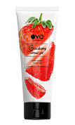 Лубрикант на водной основе OYO Aroma Gel Strawberry с ароматом клубники - 75 мл. фото в интим магазине Love Boat