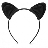 Черный ободок-ушки My rules