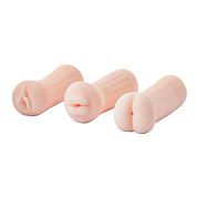 Набор из 3 мастурбаторов The Girl Next Door Tina фото в интим магазине Love Boat