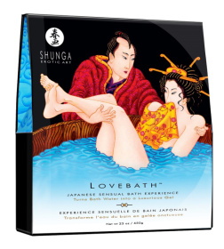Соль для ванны Lovebath Ocean temptation, превращающая воду в гель - 650 гр.  фото в интим магазине Love Boat