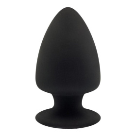 Черная анальная втулка SILEXD Plug Model 1 L - 13 см. фото в интим магазине Love Boat