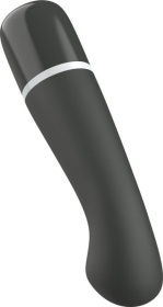 Черный G-вибростимулятор Bdesired Deluxe Curve - 15,2 см. фото в секс шопе Love Boat