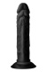 Черный анально-вагинальный фаллоимитатор Double Penetrator - 19,5 см.