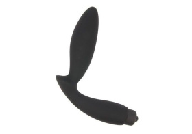 Чёрный вибростимулятор простаты Sex Expert Vibe Pleasure фото в интим магазине Love Boat