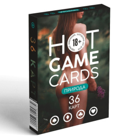 Игральные карты Hot Game Cards «Природа» фото в интим магазине Love Boat