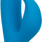 Голубой вибратор-кролик Flutter G - 22,7 см.