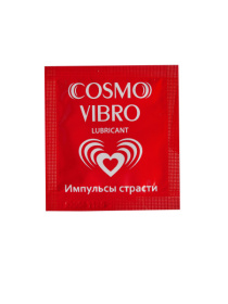 Саше женского стимулирующего лубриканта на силиконовой основе Cosmo Vibro - 3 гр.