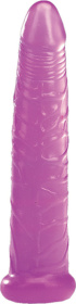 Фиолетовый желейный фаллоимитатор JELLY BENDERS THE EASY FIGHTER - 16,5 см. фото в интим магазине Love Boat