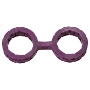 
Фиолетовые силиконовые наручники Style Bondage Silicone Cuffs Small фото в интим магазине Love Boat