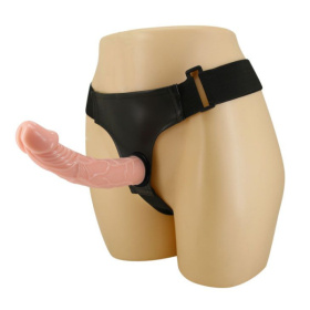 Женский поясной страпон Sensual Comfort Strap-On - 19,8 см.