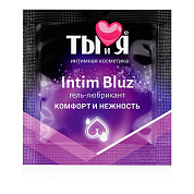 Гель-лубрикант Intim bluz в одноразовой упаковке - 4 гр. фото в интим магазине Love Boat