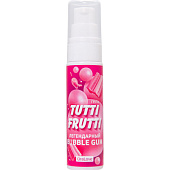Интимный гель на водной основе Tutti-Frutti Bubble Gum - 30 гр.