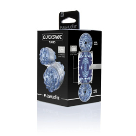 Мастурбатор Fleshlight Quickshot Turbo Blue Ice