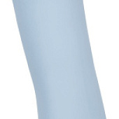 Голубой изогнутый вибромассажер Contoured G - 22,7 см.