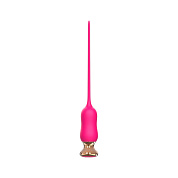 
Розовый тонкий стимулятор Nipple Vibrator - 23 см. фото в интим магазине Love Boat
