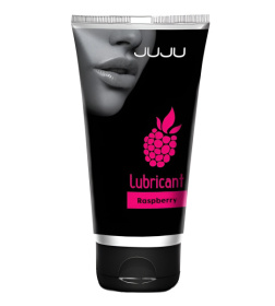 Съедобный лубрикант JUJU Raspberry с ароматом малины - 50 мл. фото в интим магазине Love Boat
