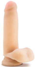 Телесный фаллоимитатор 7 inch Sensa Feel Dildo - 17,8 см. фото в интим магазине Love Boat