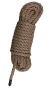 
Пеньковая веревка для связывания Hemp Rope - 5 м. фото в интим магазине Love Boat