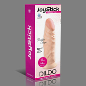 Телесный фаллоимитатор JoyStick на присоске - 17 см. фото в интим магазине Love Boat