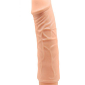 Телесный вибратор-реалистик Jeff - 19,5 см.