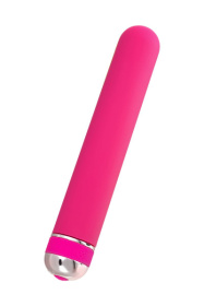 Розовый нереалистичный вибратор Mastick - 18 см. фото в секс шопе Love Boat