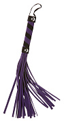 
Фиолетовая плеть X-Play с бархатистыми хвостами фото в интим магазине Love Boat