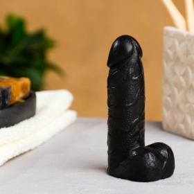 Черное фигурное мыло  Фаворит  фото в интим магазине Love Boat