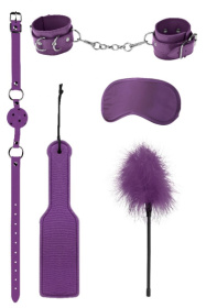 Фиолетовый игровой набор БДСМ Introductory Bondage Kit №4 фото в интим магазине Love Boat
