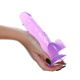 Фиолетовый фаллоимитатор-реалистик «Оки-Чпоки» - 18 см.