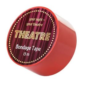 
Красный бондажный скотч TOYFA Theatre - 15 м. фото в интим магазине Love Boat
