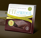 Горький шоколад Fit sweet - 40 гр. фото в интим магазине Love Boat