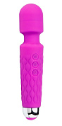 Фиолетовый перезаряжаемый wand-вибратор - 20,5 см. фото в интим магазине Love Boat