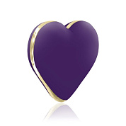 Фиолетовый вибратор-сердечко Heart Vibe фото в интим магазине Love Boat