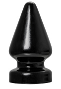 Черная анальная втулка Draco β - 21 см. фото в интим магазине Love Boat