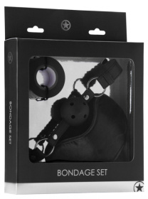 Оригинальный набор Bondage Set: маска, кляп-шарик и скотч
